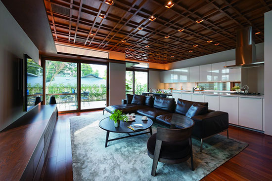 東京都／O邸 リビングルーム