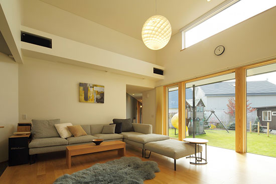 帯広市／N邸 リビング